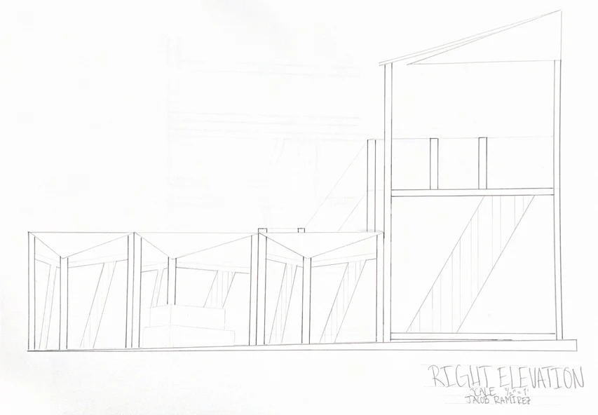 Campus Hang-out Space — Design Process Top Down Site Plan, image 4