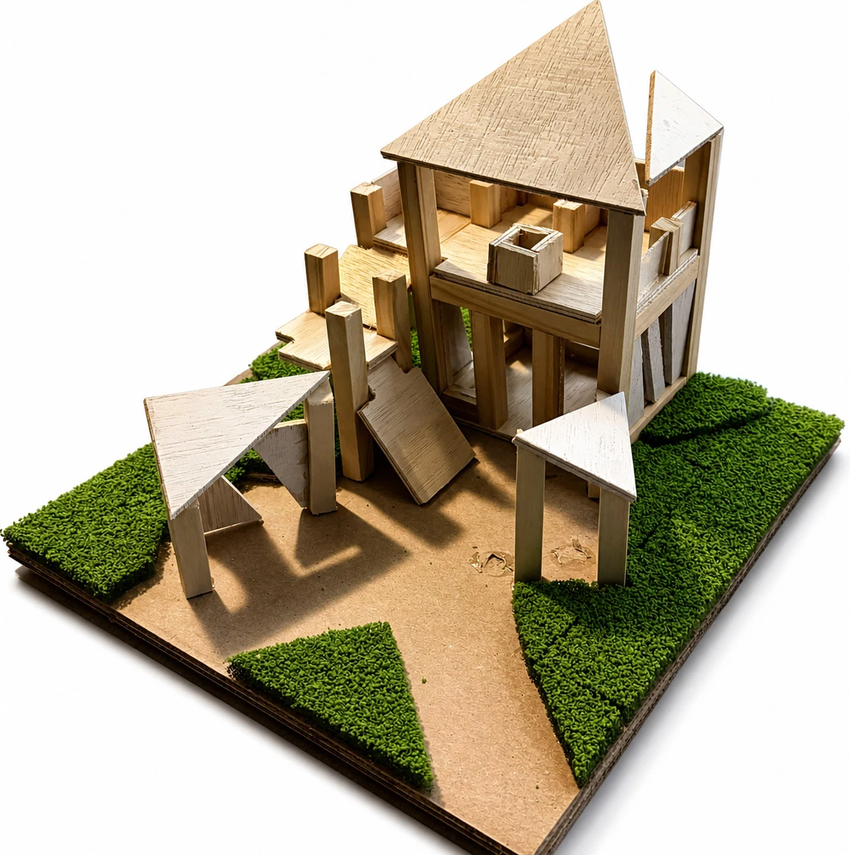 Campus Hang-out Space — Final Design Final Model, image 1