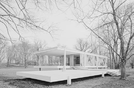 Farnsworth House — Section Edit — Repetition Linear, image 1