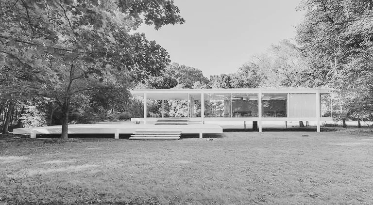 Farnsworth House — Section Edit — Repetition Linear, image 5