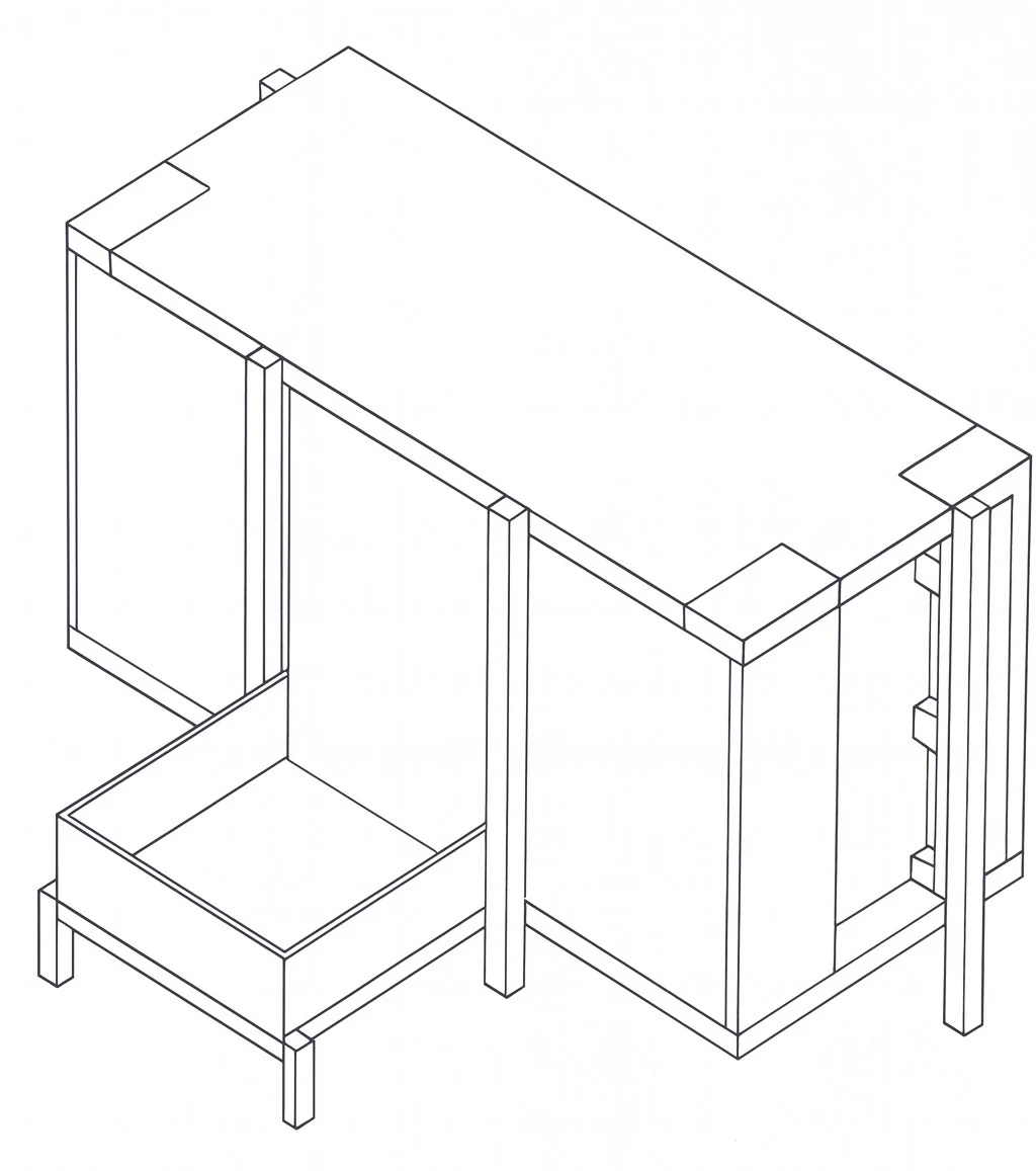 Farnsworth House — Section Edit — Final Design, image 2