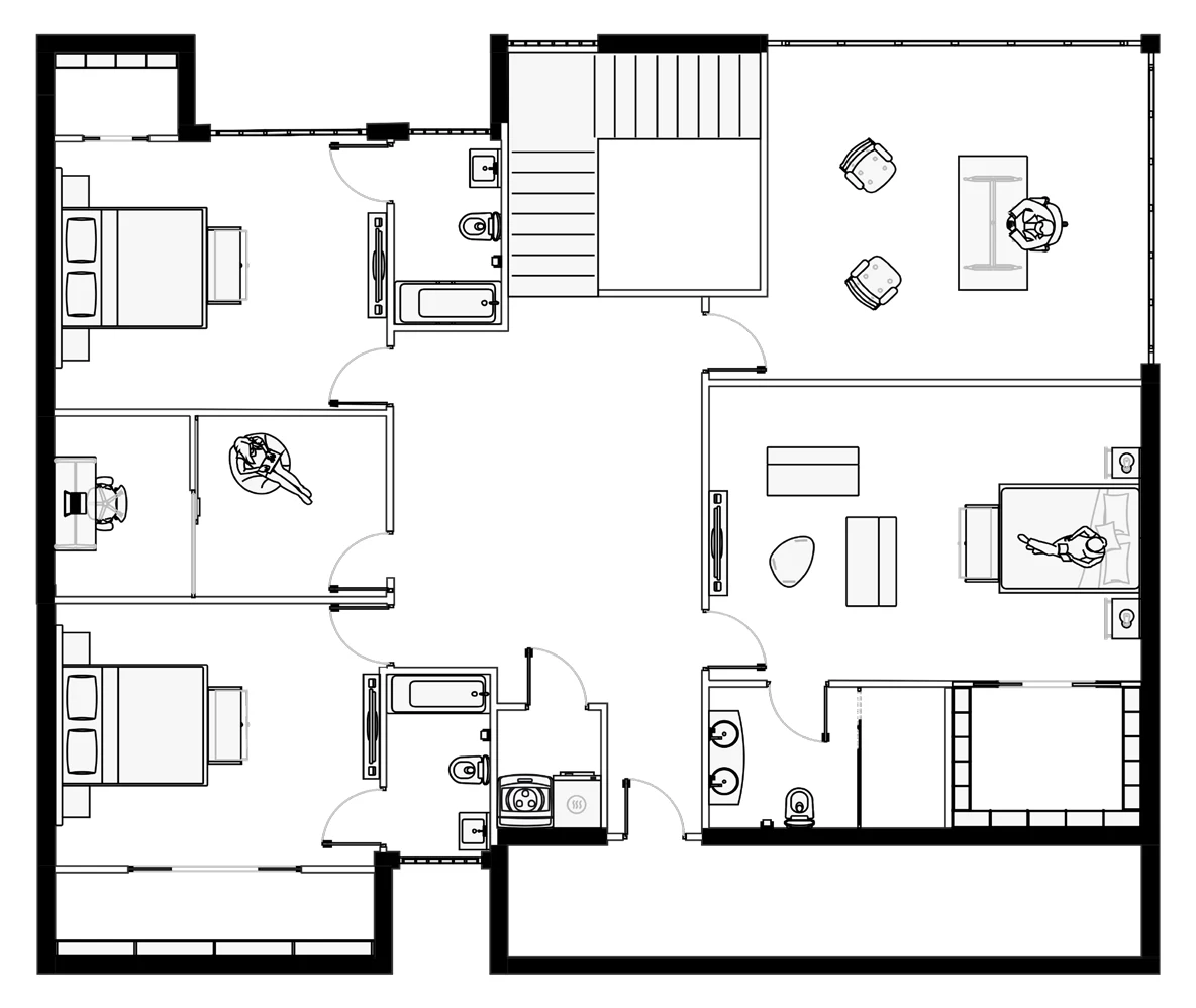 Family Home — Floor Plan Process ÂAÀẬẶǤÁẶÀẨẴẪẰĀ, image 5