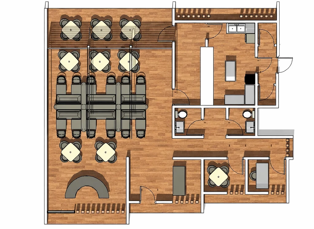 The Restaurant — Site Planning Floor Plan, image 5