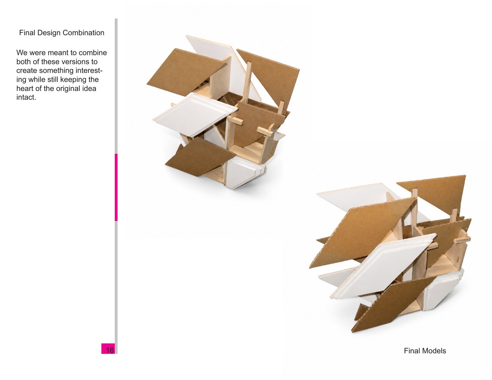 Original portfolio sheet 16