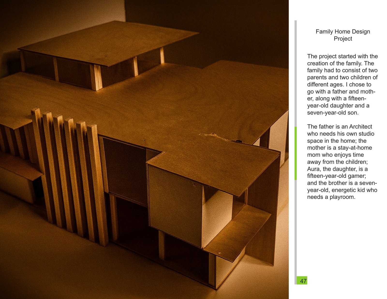 Original portfolio sheet 47