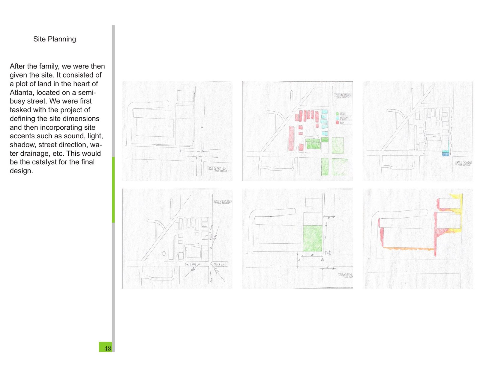 Original portfolio sheet 48